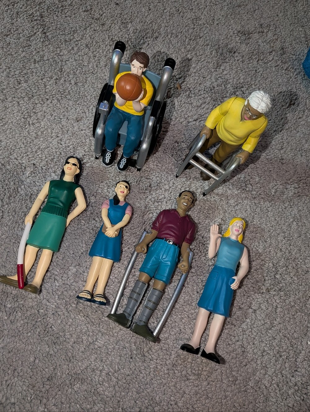 Inclusive Kids Toy Figures Set - Friends With Diverse Abilities